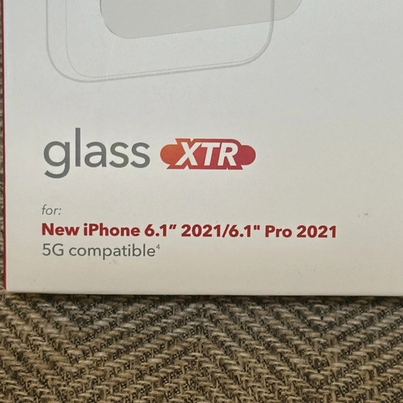NIOB ZAGG Invisible Shield GLASS XTR New iPhone 6.1” 2021/6.1” Pro 2021 - Picture 4 of 4